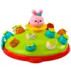 LEAN TOYS Arcadespel Hameren op Wortels met Springend Konijn