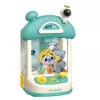 LEAN TOYS Blauwe Pluchen Speelgoed Ballenvanger voor Kinderen