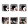 Tech-Protect Glass Flex+ Displaybeschermfolie voor Apple Watch 42mm (2-pack, Zwart)