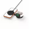 TECH-PROTECT A55 2-in-1 Magnetische MagSafe Oplader 25W Qi2.2 Zwart