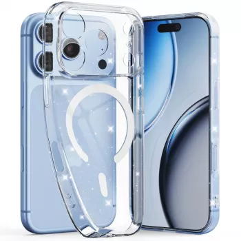 Tech-Protect Flexair MagSafe iPhone 17 Pro Max / 18 Pro Max Glitter Hoesje