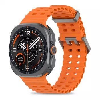 Tech-Protect Iconband Pro Armband voor Samsung Galaxy Watch Ultra 1/2 47mm Oranje