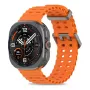 Tech-Protect Iconband Pro Armband voor Samsung Galaxy Watch Ultra 1/2 47mm Oranje