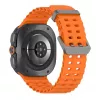 Tech-Protect Iconband Pro Armband voor Samsung Galaxy Watch Ultra 1/2 47mm Oranje