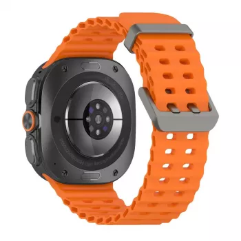 Tech-Protect Iconband Pro Armband voor Samsung Galaxy Watch Ultra 1/2 47mm Oranje