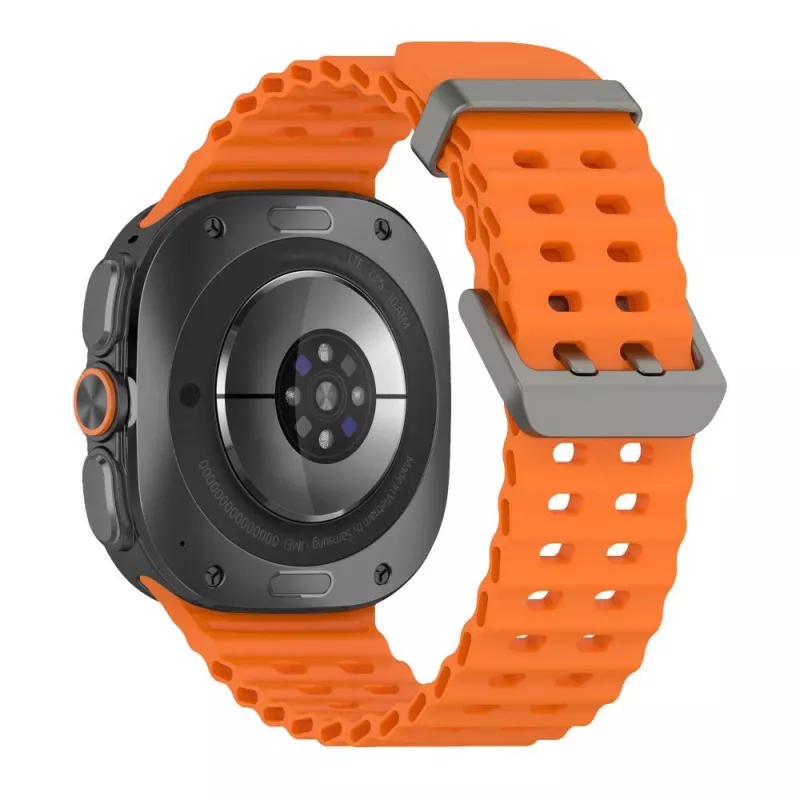 Tech-Protect Iconband Pro Armband voor Samsung Galaxy Watch Ultra 1/2 47mm Oranje