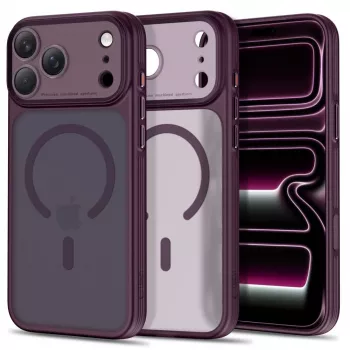 TECH-PROTECT MagPrime MagSafe Hoesje voor iPhone 17 Pro Max / 18 Pro Max - Mat Donkerkers