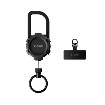TECH-PROTECT ATH03 Urbanloop Diefstalbeveiligde Houder voor AirTag, Zwart