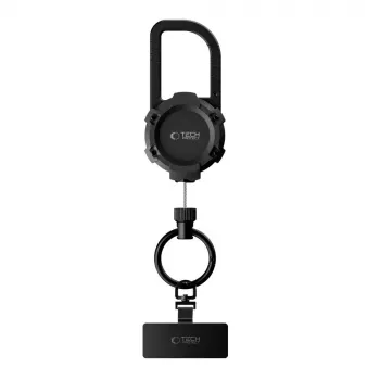 TECH-PROTECT ATH03 Urbanloop Diefstalbeveiligde Houder voor AirTag, Zwart