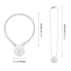 PULUZ PU1205W Magnetische nekhouder met lanyard voor Insta360 GO Ultra, wit