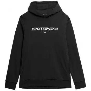 4F heren sweatshirt M266 diepzwart maat S