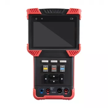 BCS T4LCD-PRO 4,3 inch multi-format CCTV-tester met PTZ-bediening, UTP-kabeltest en 2600mAh accu