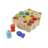 LEAN TOYS houten hengelspel met 2 hengels katjes