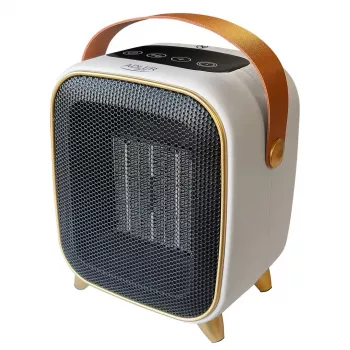 Adler AD 7762 keramische PTC-heteluchtblazer met afstandsbediening, 2000W, LED-display, 45° oscillatie, 12u timer, oververhittings- en kantelbeveiliging, zwart