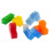 LEAN TOYS Magic Magnetic Cube 7 Elements - magnetische 3D-puzzel, 7 delen, meerkleurig, educatief speelgoed vanaf 6 jaar