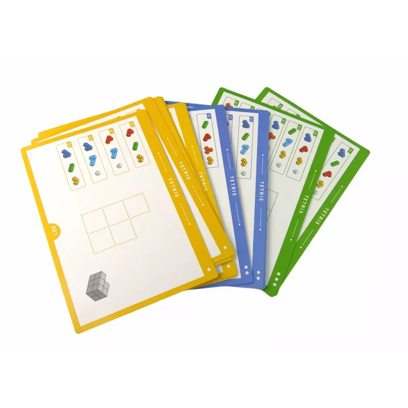 LEAN TOYS Magic Magnetic Cube 7 Elements - magnetische 3D-puzzel, 7 delen, meerkleurig, educatief speelgoed vanaf 6 jaar