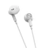 Beline USB-C in-ear-koptelefoon met microfoon en afstandsbediening, wit