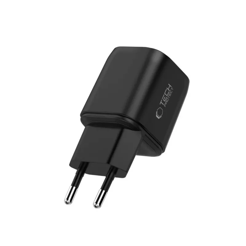 TECH-PROTECT NCA100W-GaN 3-poorts GaN-voeding 100W PD 3.2 / QC3.0 zwart