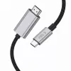 TECH-PROTECT ULTRABOOST kabel USB-C naar HDMI 2.1 8K 60Hz 200cm ijzergrijs
