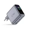 TECH-PROTECT POWERVISION NC140W-GaN 4-poorts netlader PD 140W / QC3.0 donkergrijs