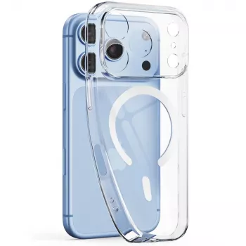 Tech-Protect Flexair MagSafe-hoes voor iPhone 17 Pro / 18 Pro - transparant