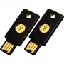 YubiKey 5 NFC beveiligingssleutel 2-pack (zwart/goud, USB-A & NFC)