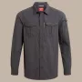 Craghoppers NosiLife Adventure LS Shirt III - Black Pepper, XL