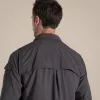 Craghoppers NosiLife Adventure LS shirt III - Black Pepper - XXL