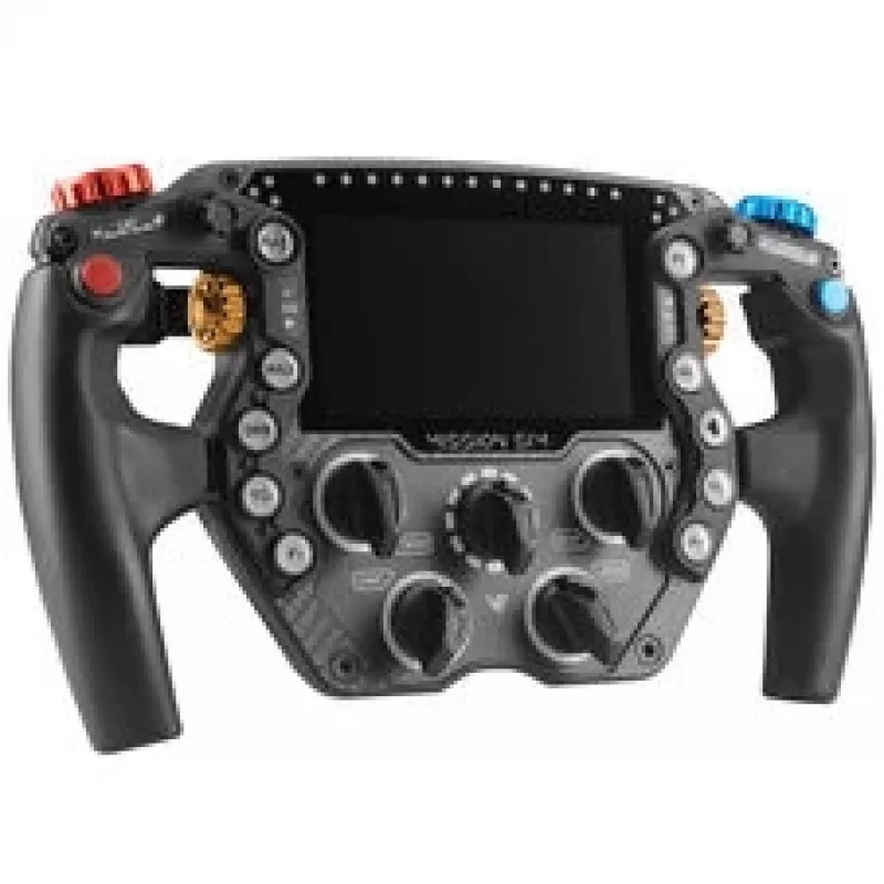 VPG Sim Mission sim racing stuurwiel, 5-inch touchdisplay, ARGB, 290mm - zwart