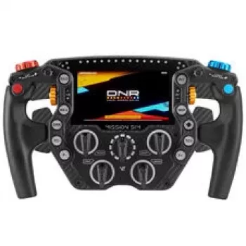 VPG Sim Mission sim racing stuurwiel, 5-inch touchdisplay, ARGB, 290mm - zwart