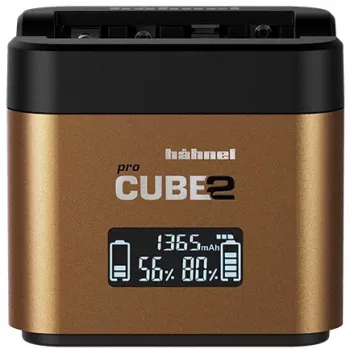 Hähnel ProCube 2 Twin oplader voor Olympus (1000 574.0)