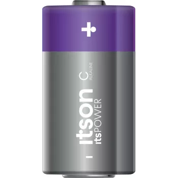 ITSON LR14IPO/2CP alkaline C-batterijen (2-pack, blister)