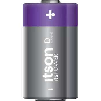 itson itsPOWER D alkaline batterij, 2-pack (LR20IPO/2CP)