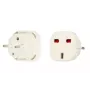 iLike UK/EU oplaadadapter wit - compacte 10,5W USB-wandlader, EU-stekker, 2,1A, overbelastingsbeveiliging