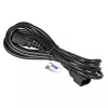 Akyga AK-PC-07C verlengkabel CU IEC C13 naar C14 3m zwart