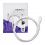 Qoltec USB 2.0 Type-C stekker naar Type-C stekker kabel 2m wit