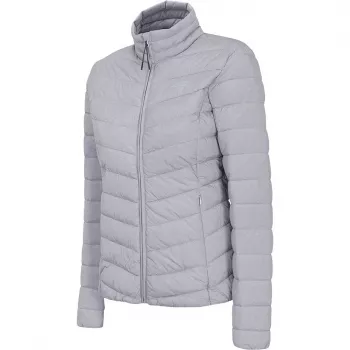 4F Damesjas H4L21 KUDP003 27M, koel lichtgrijs gemêleerd, S