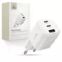 TECH-PROTECT NCA100W-GAN-AVS 3-poorts GaN-netlader PD 3.2 100W / QC3.0 wit