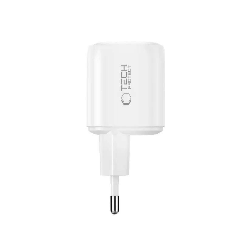 TECH-PROTECT NCA100W-GAN-AVS 3-poorts GaN-netlader PD 3.2 100W / QC3.0 wit