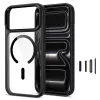 Tech-Protect Magmat MagSafe transparante case voor iPhone 17 Pro Max / 18 Pro Max - zwart