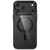 Tech-Protect Magmat MagSafe transparante case voor iPhone 17 Pro Max / 18 Pro Max - zwart