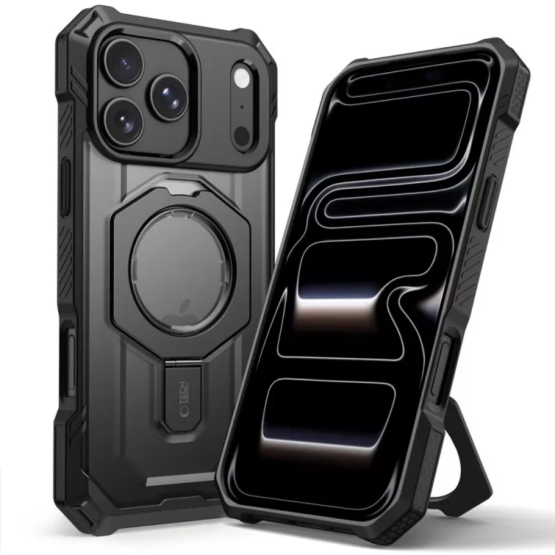 TECH-PROTECT MagForce MagSafe iPhone 17 Pro Max / 18 Pro Max mat zwart