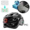 Kask Speed glanzend zwarte helm met LED-licht, maat M (54-58 cm) van Vayox