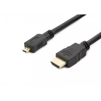Accura HDMI-naar-micro-HDMI-kabel 1,8 m 4K High-Speed met Ethernet, zwart