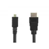 Accura HDMI-naar-micro-HDMI-kabel 1,8 m 4K High-Speed met Ethernet, zwart