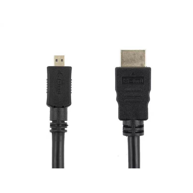 Accura HDMI-naar-micro-HDMI-kabel 1,8 m 4K High-Speed met Ethernet, zwart