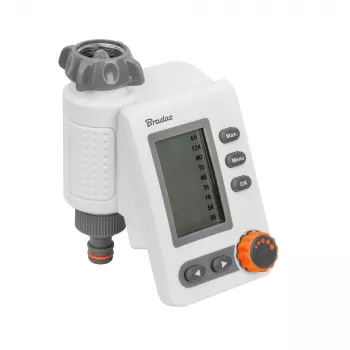 Bradas WL-3132 snelkoppeling met afsluitklep voor 1/2 inch-5/8 inch slangen