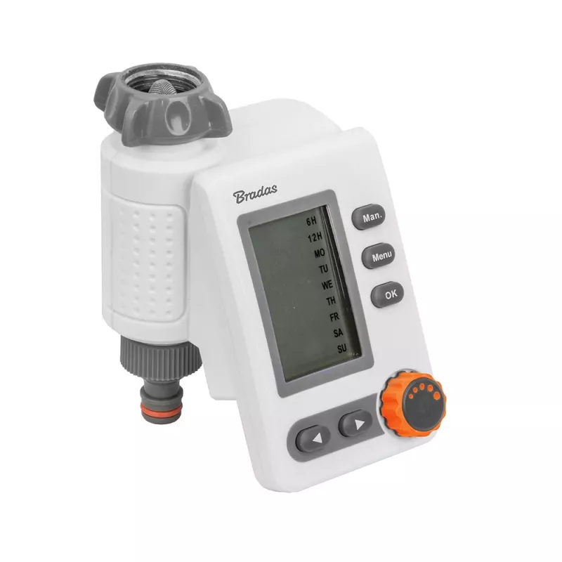 Bradas WL-3132 snelkoppeling met afsluitklep voor 1/2 inch-5/8 inch slangen