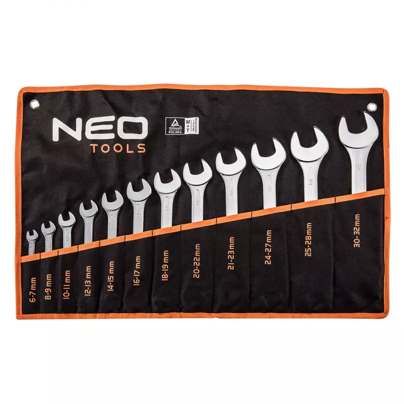 NEO TOOLS steeksleutelset 6-32 mm, 12-delig
