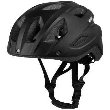 Kask Active LED-fietshelm, mat zwart, maat L VA0424BML Vayox
